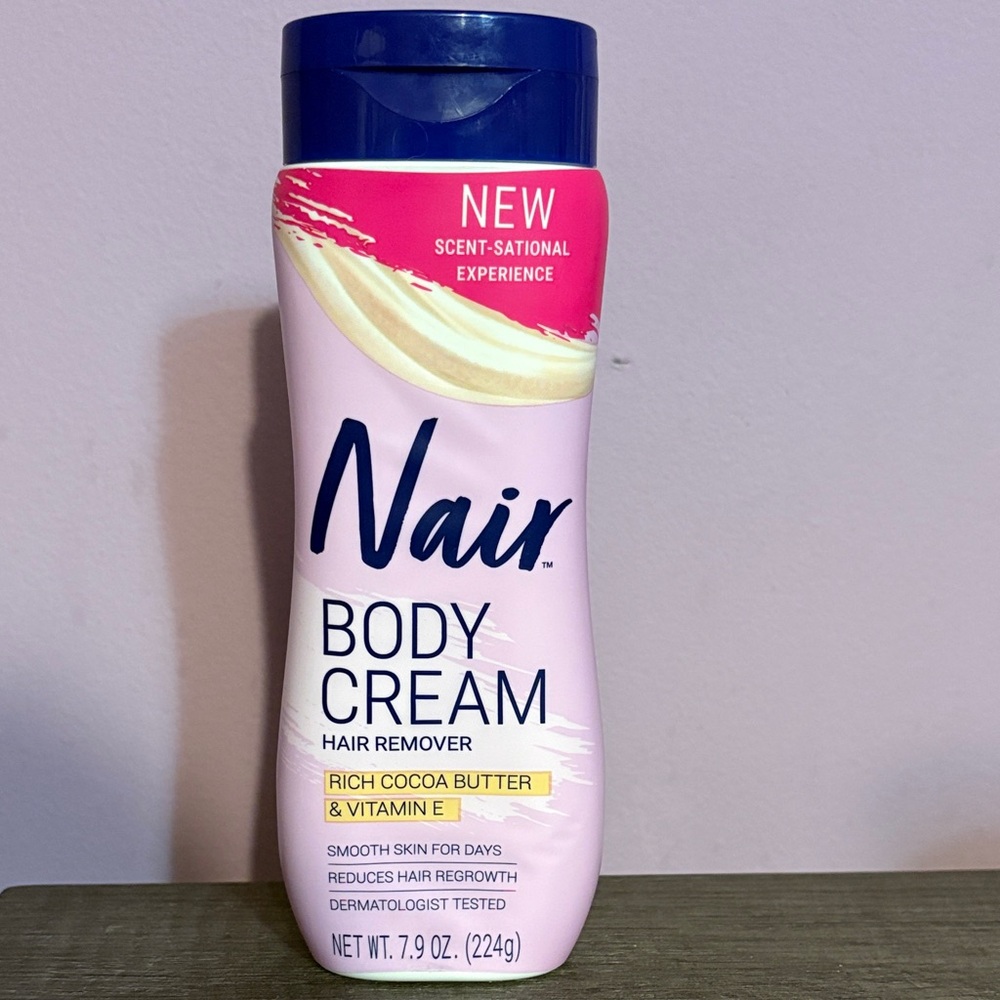Nair Body Cream Hair Remover - Pink and Blue